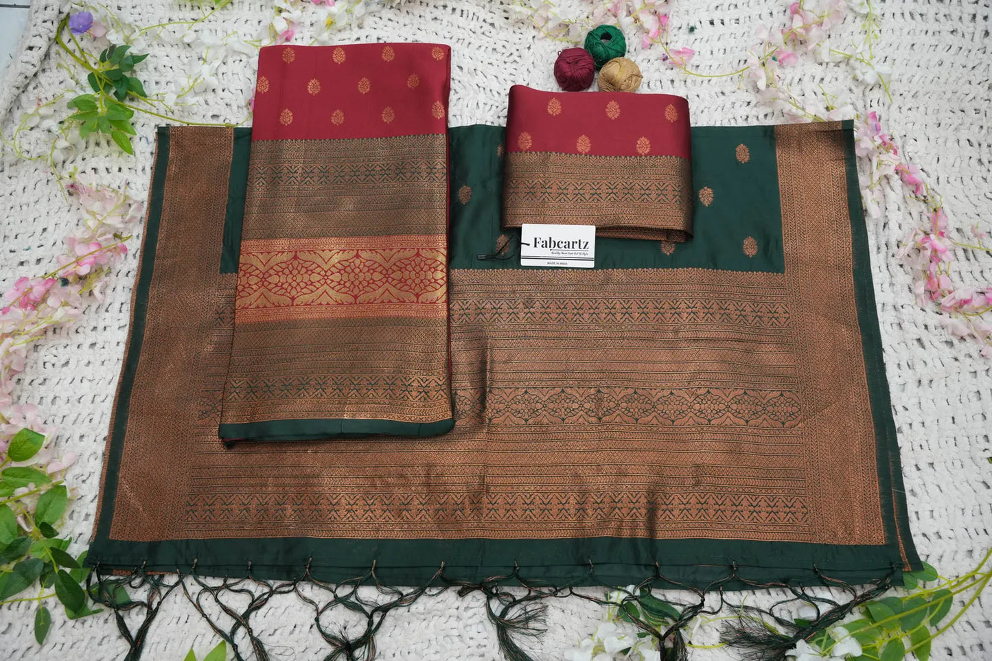 (Wrong Kantara) Beautifull South Indian Half Saree for women