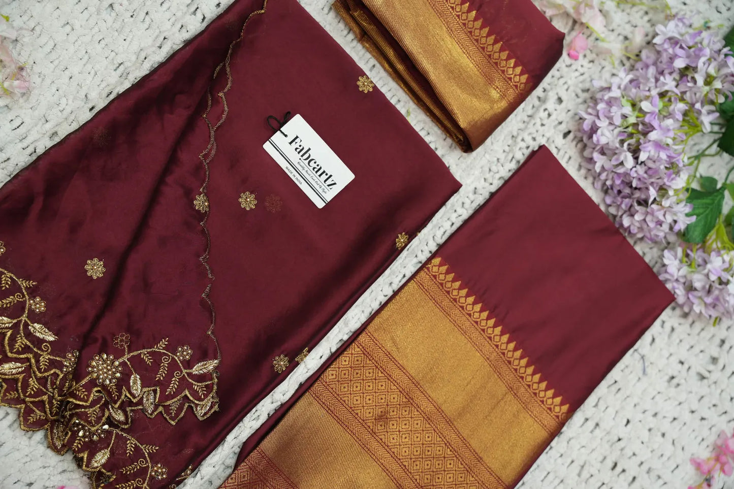 South Indian Festival Traditional Half Saree (NarayanRango)