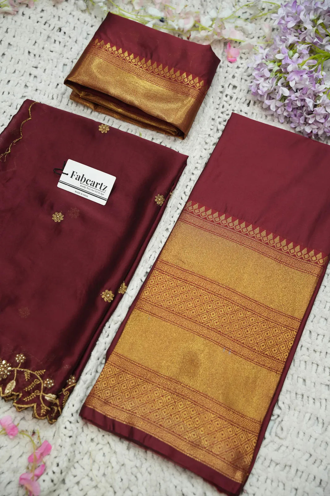 South Indian Festival Traditional Half Saree (NarayanRango)