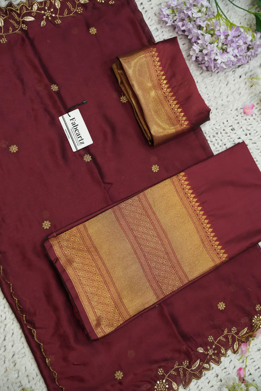 South Indian Festival Traditional Half Saree (NarayanRango)