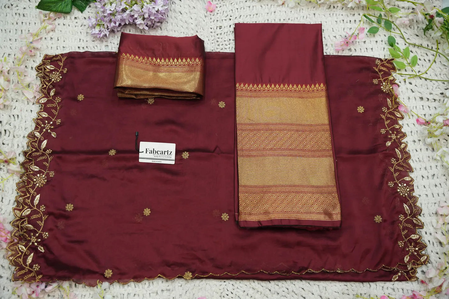 South Indian Festival Traditional Half Saree (NarayanRango)