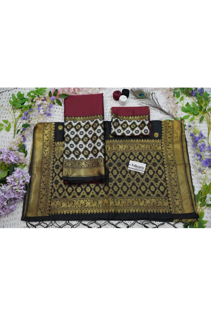 OnlinePattu South Indian Festival Traditional Half Saree