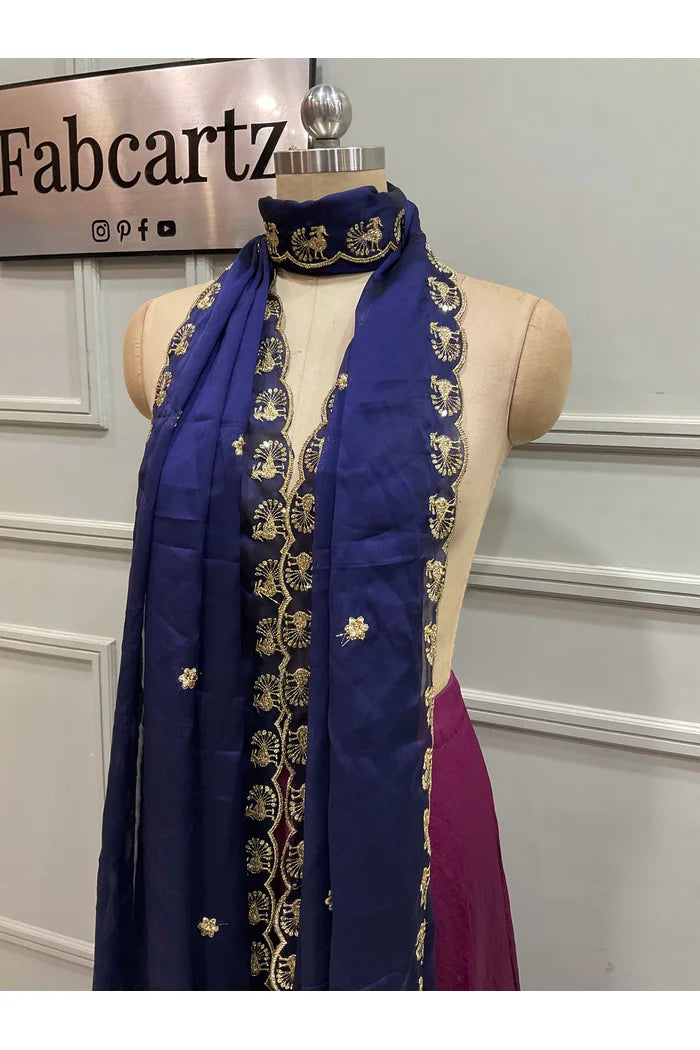 Beautiful Embroidery Rangoli Dupatta for women | Only Dupatta Chote Morwali Dup