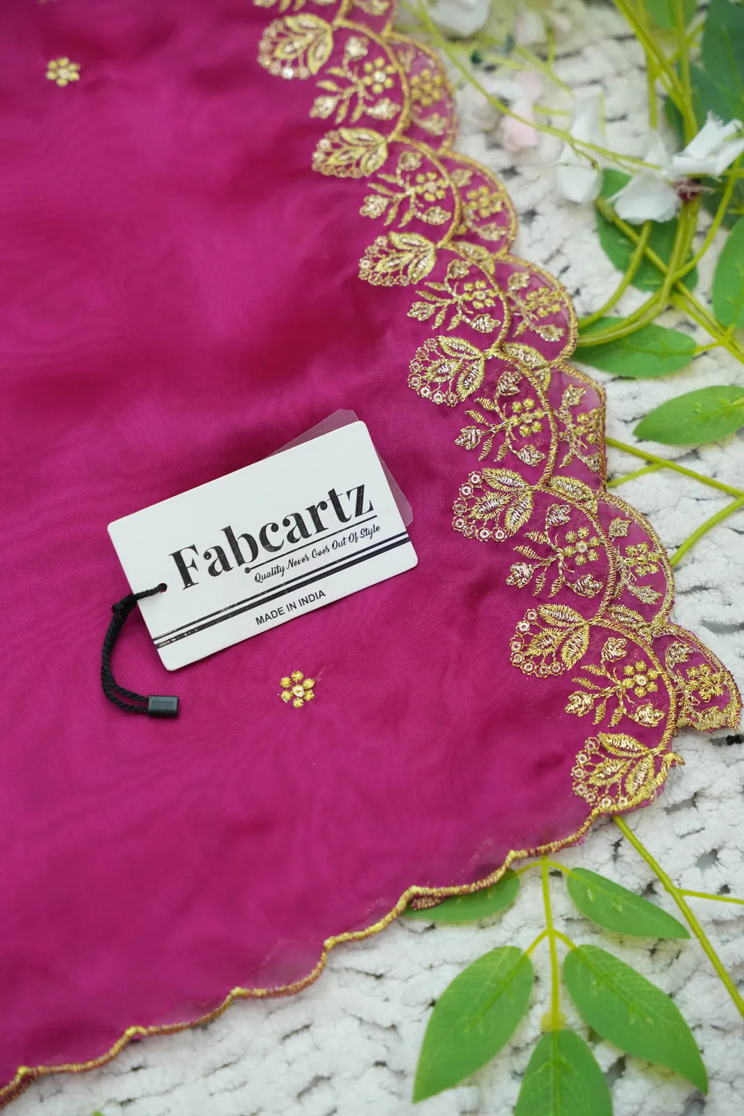 (KaamRango) South Indian Festival Traditional Half Saree with Embroidered Blouse & Dupatta