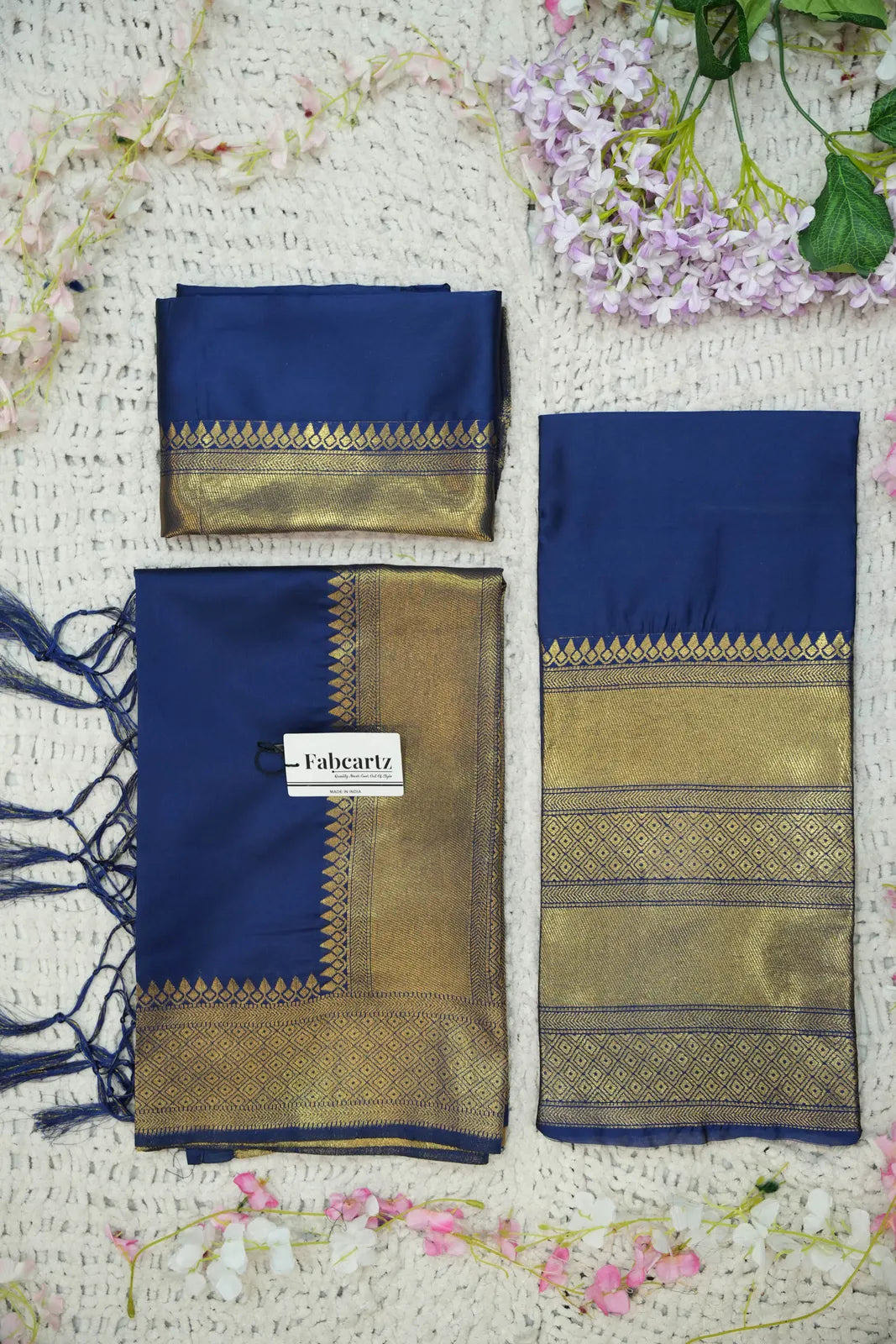 South Indian Festival Traditional Half Saree (NarayanPet)