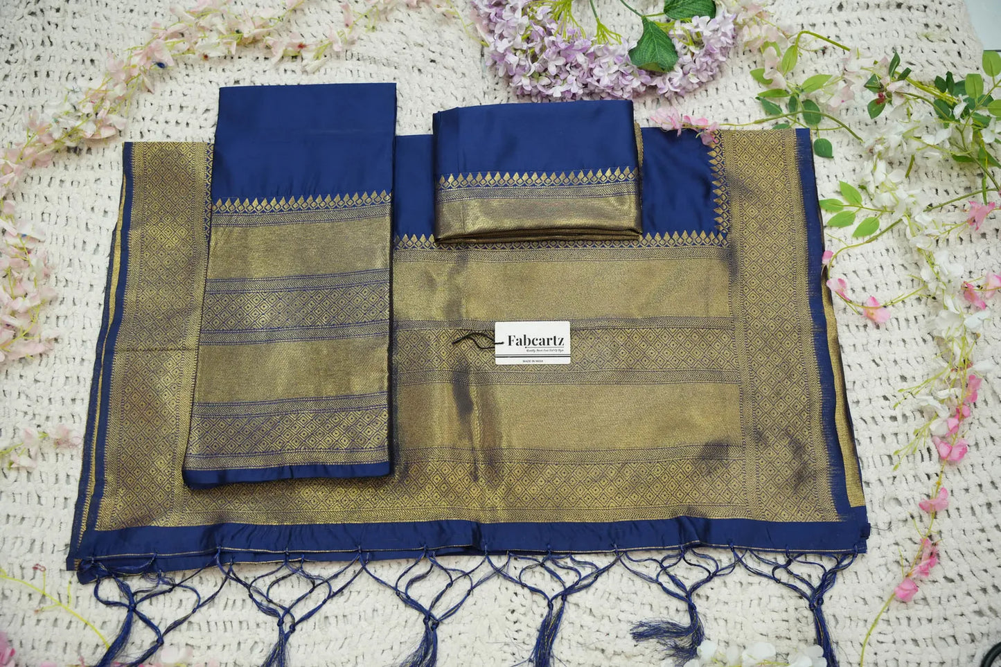 South Indian Festival Traditional Half Saree (NarayanPet)