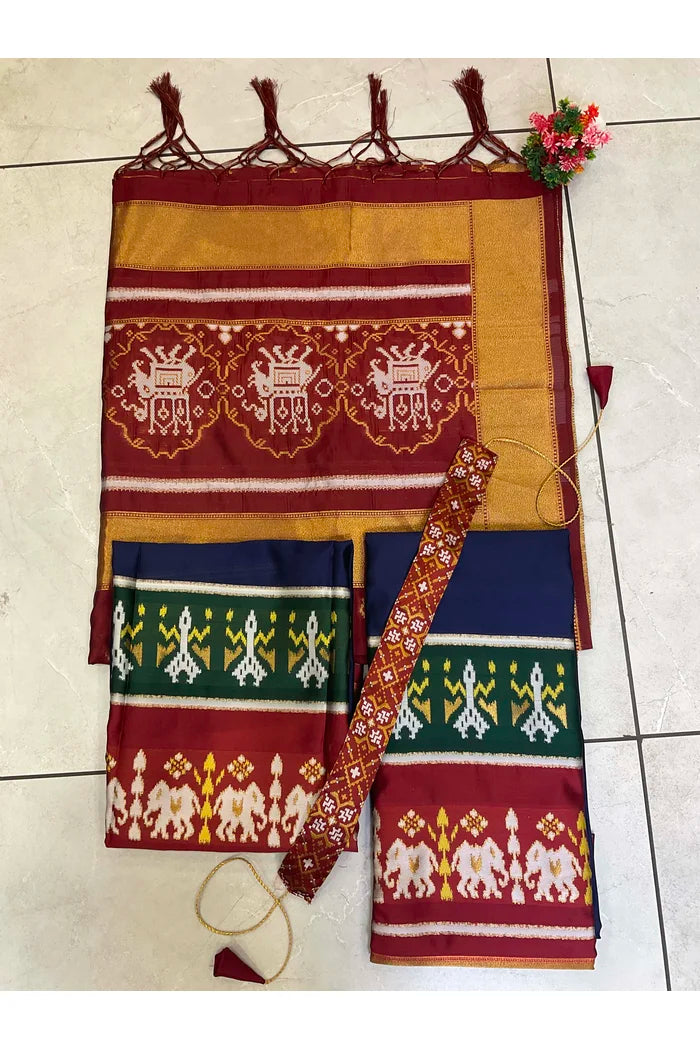 South Indian Festival Traditional Half Saree (Avani)