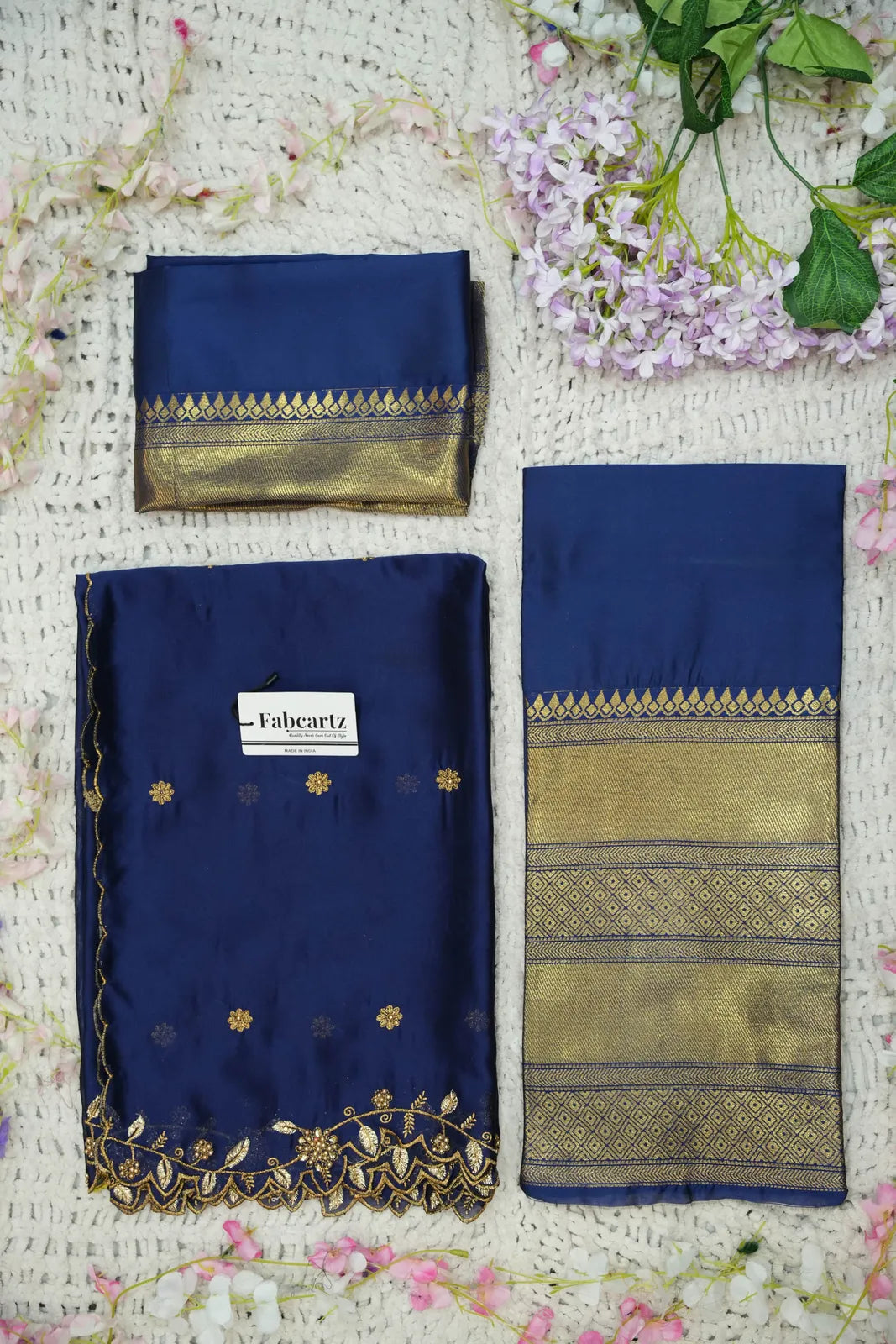South Indian Festival Traditional Half Saree (NarayanRango)