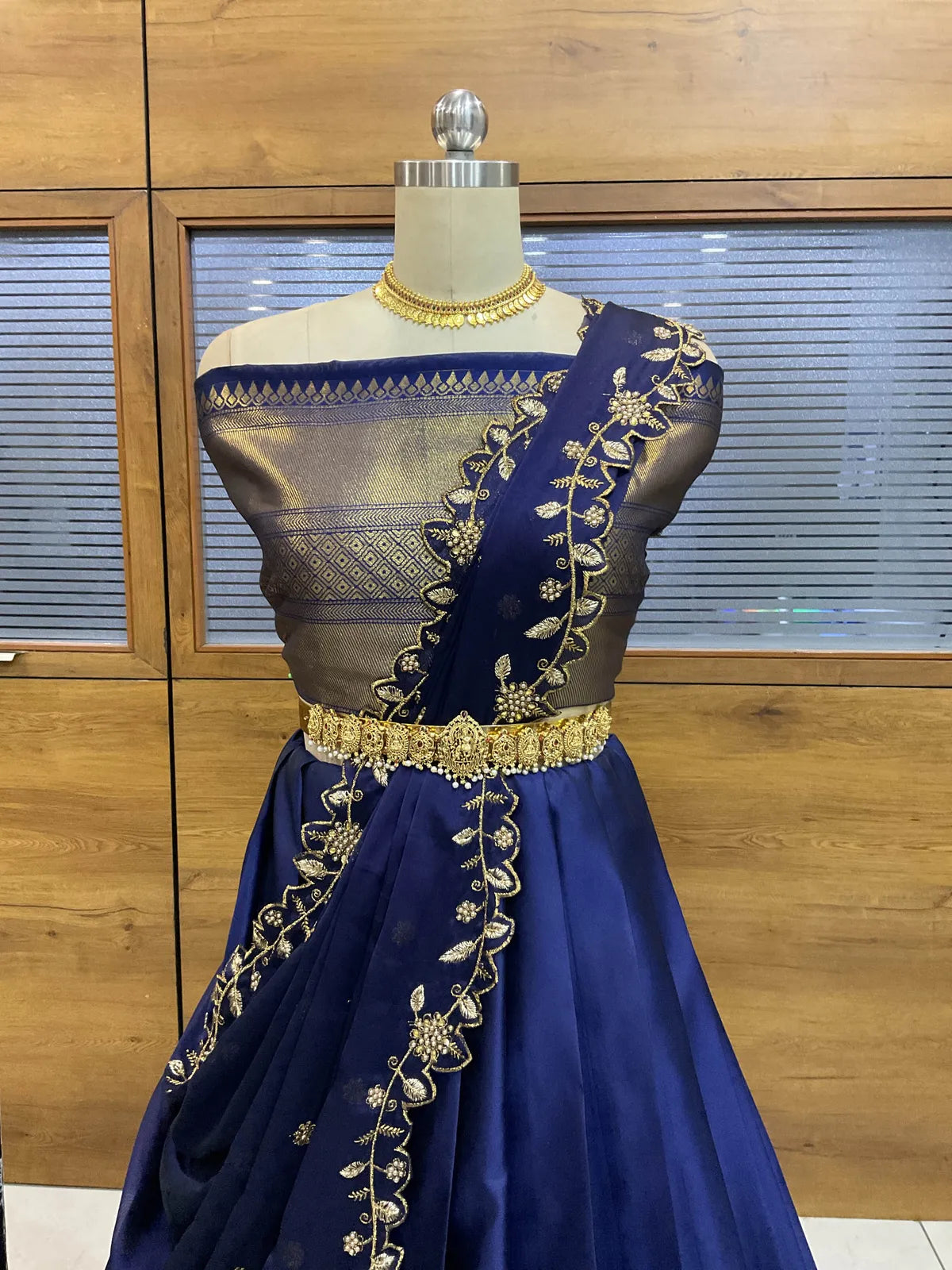 South Indian Festival Traditional Half Saree (NarayanRango)