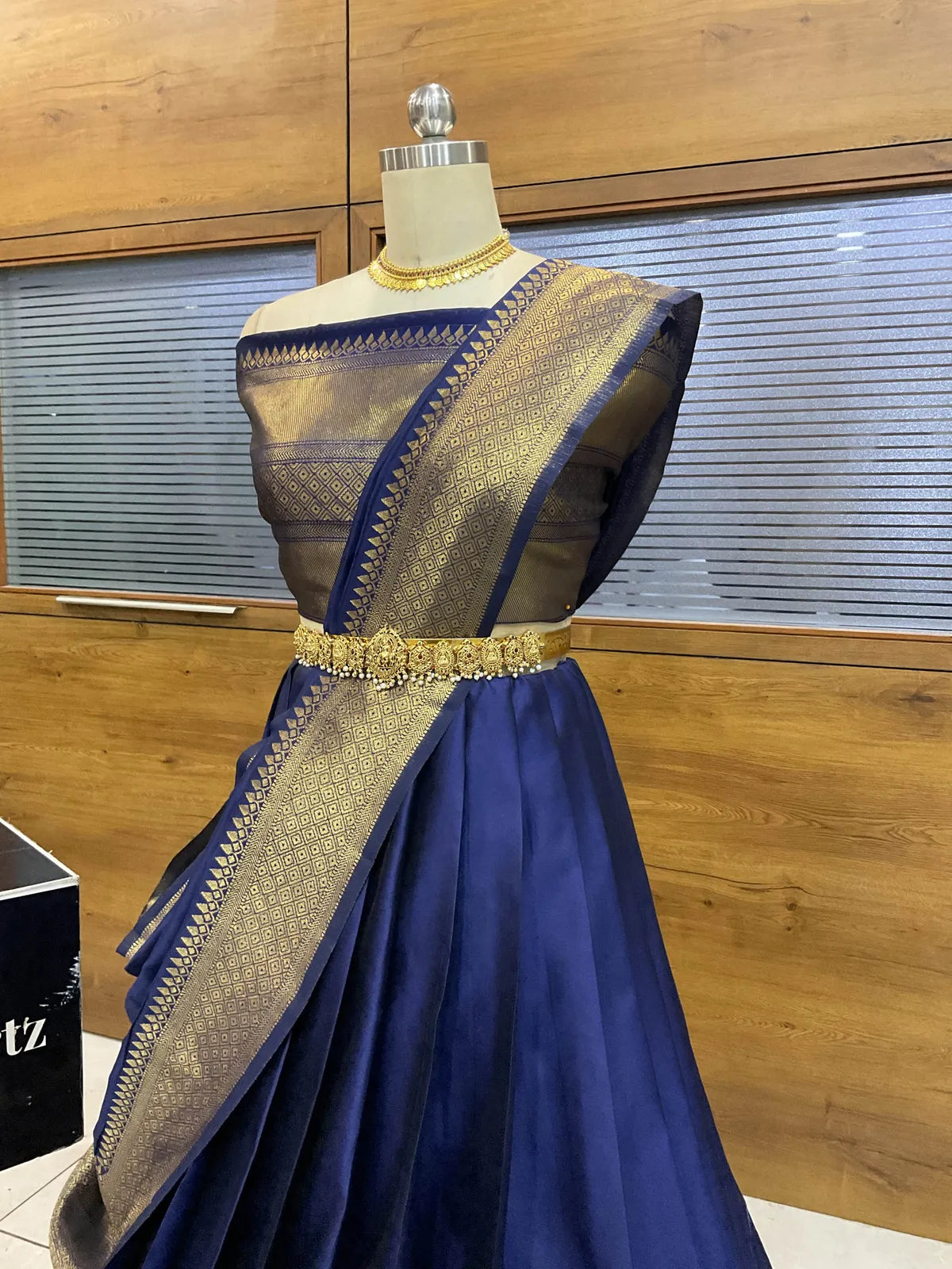 South Indian Festival Traditional Half Saree (NarayanPet)