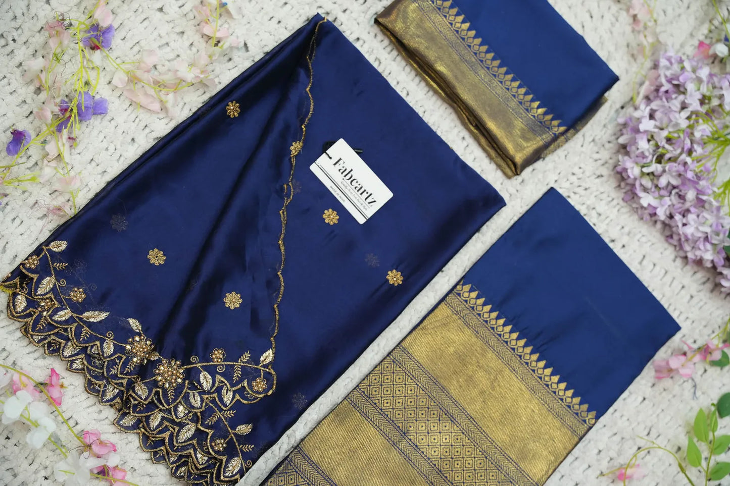 South Indian Festival Traditional Half Saree (NarayanRango)