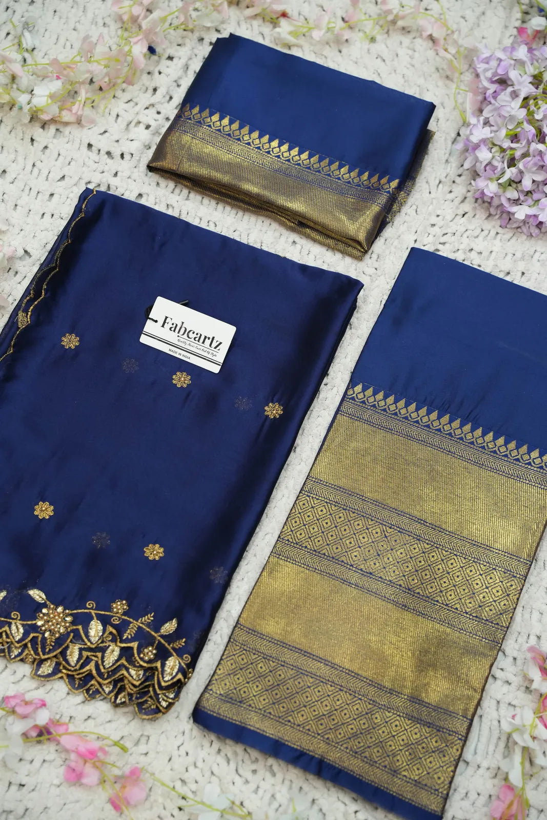 South Indian Festival Traditional Half Saree (NarayanRango)