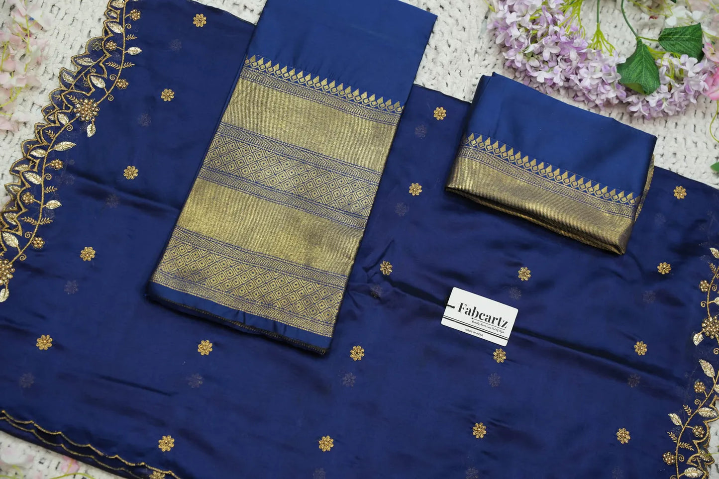 South Indian Festival Traditional Half Saree (NarayanRango)