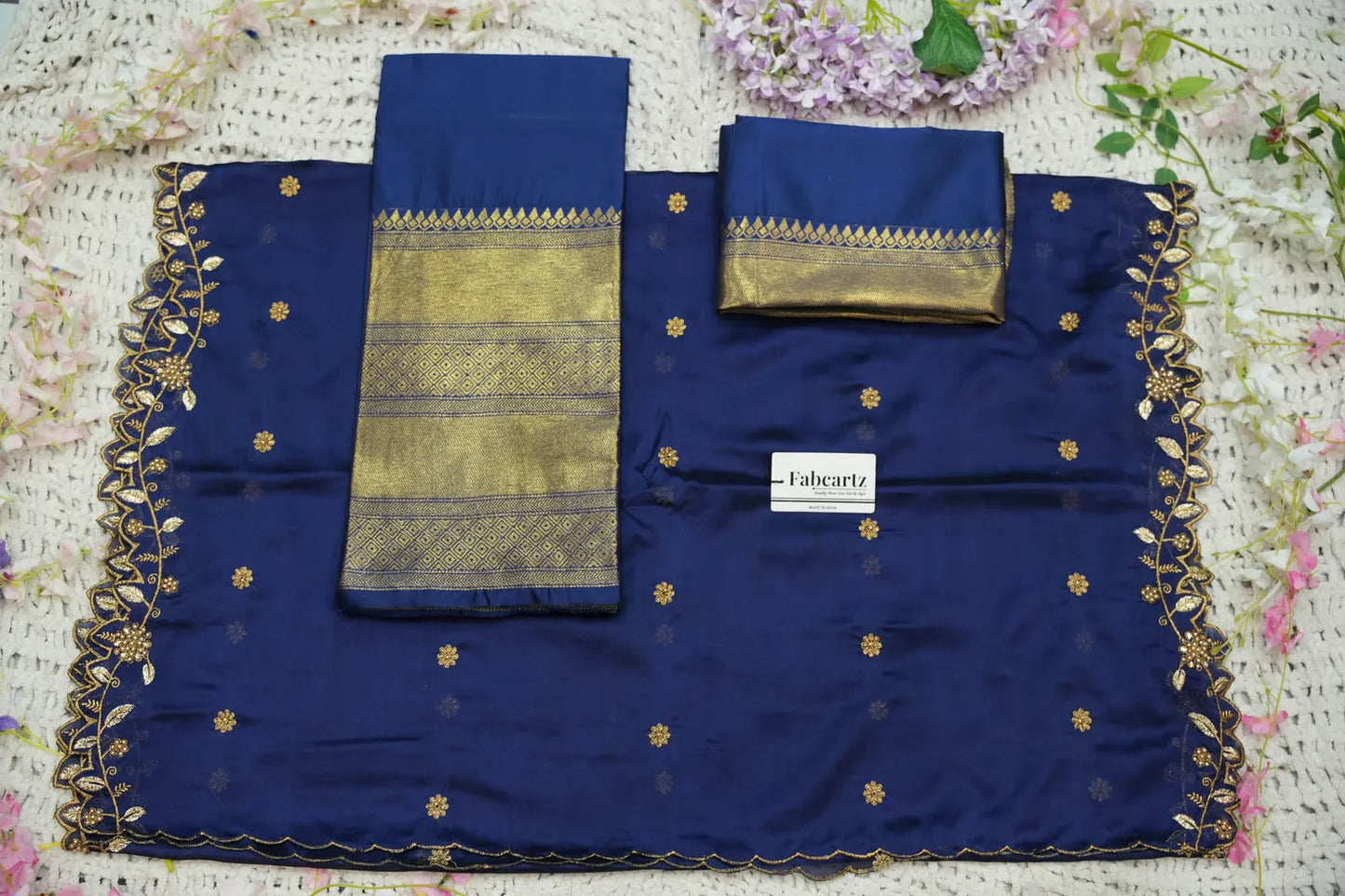 South Indian Festival Traditional Half Saree (NarayanRango)