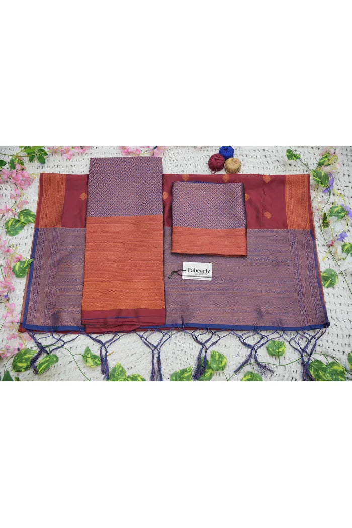 South Indian Festival Traditional Half Saree (Ival)