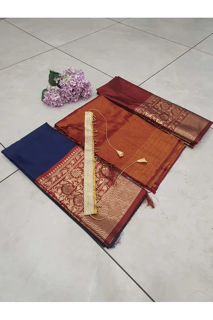 South Indian Festival Traditional Half Saree (Purnima)