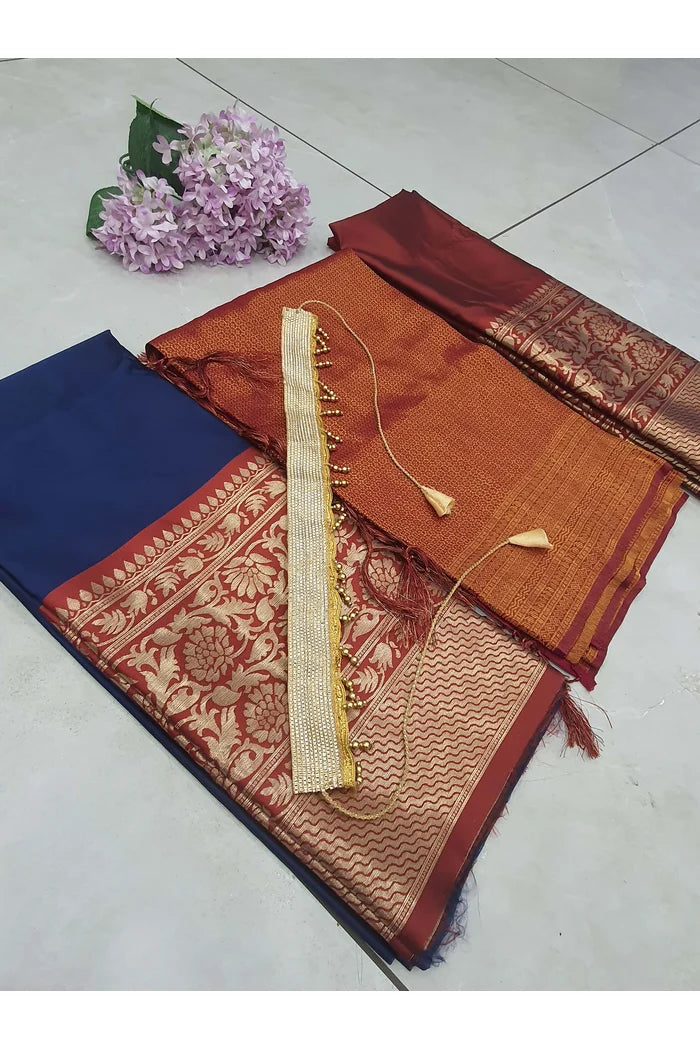 South Indian Festival Traditional Half Saree (Purnima)