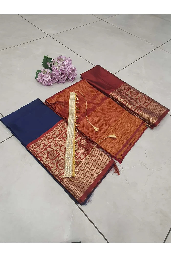 South Indian Festival Traditional Half Saree (Purnima)