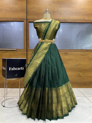 South Indian Festival Traditional Half Saree (NarayanPet)