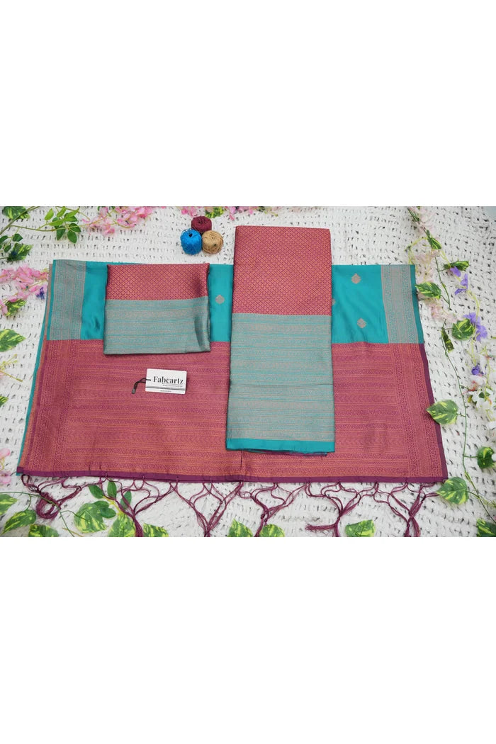 South Indian Festival Traditional Half Saree (Ival)