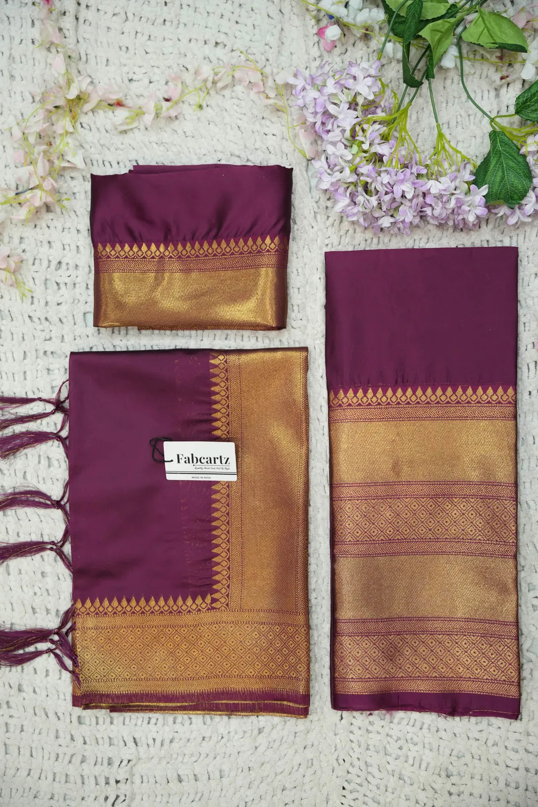South Indian Festival Traditional Half Saree (NarayanPet)