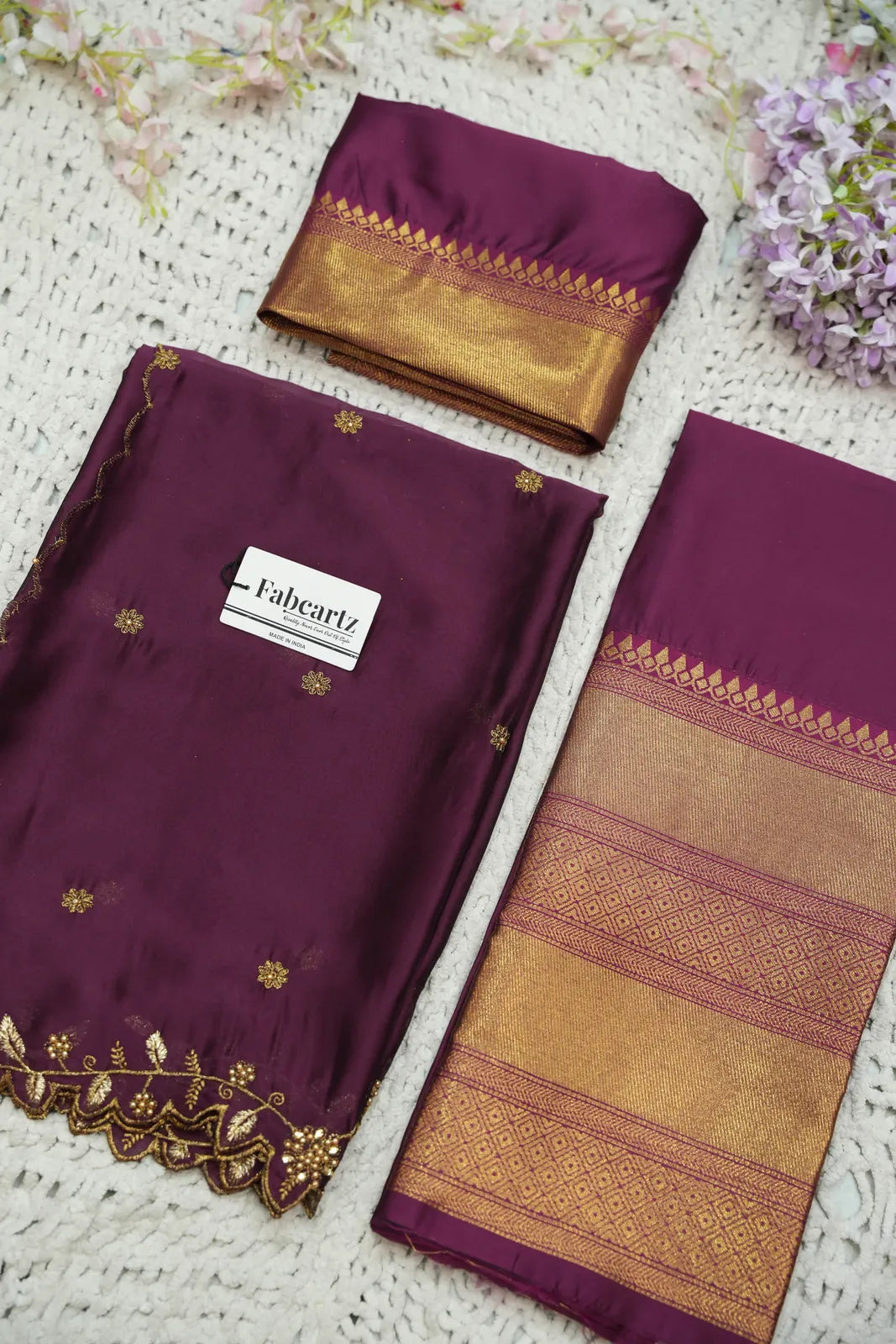 South Indian Festival Traditional Half Saree (NarayanRango)