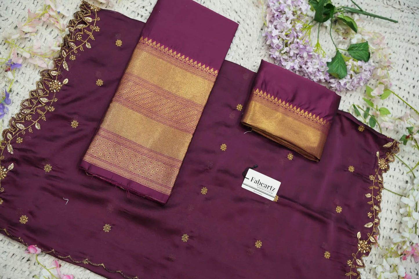 South Indian Festival Traditional Half Saree (NarayanRango)