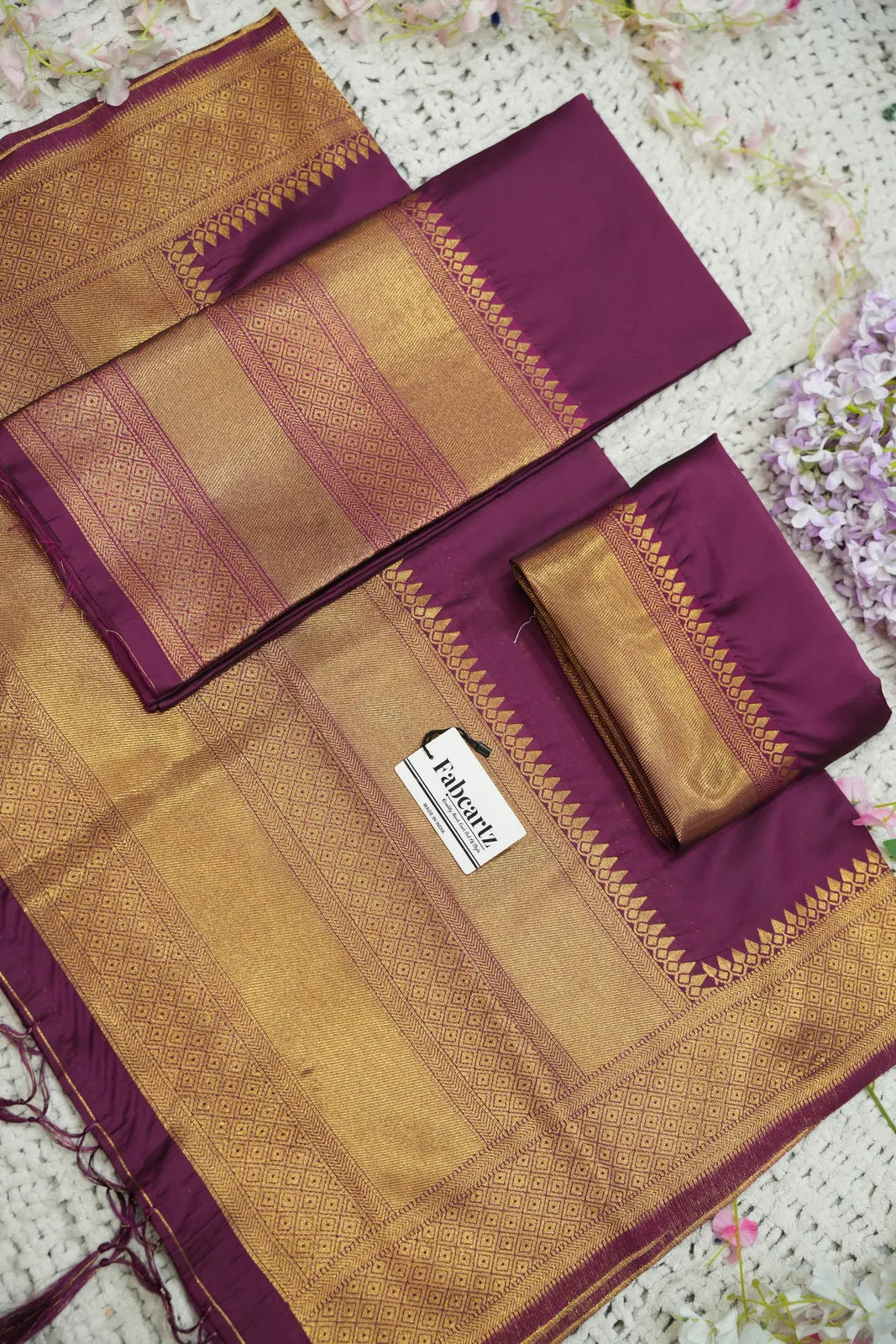 South Indian Festival Traditional Half Saree (NarayanPet)