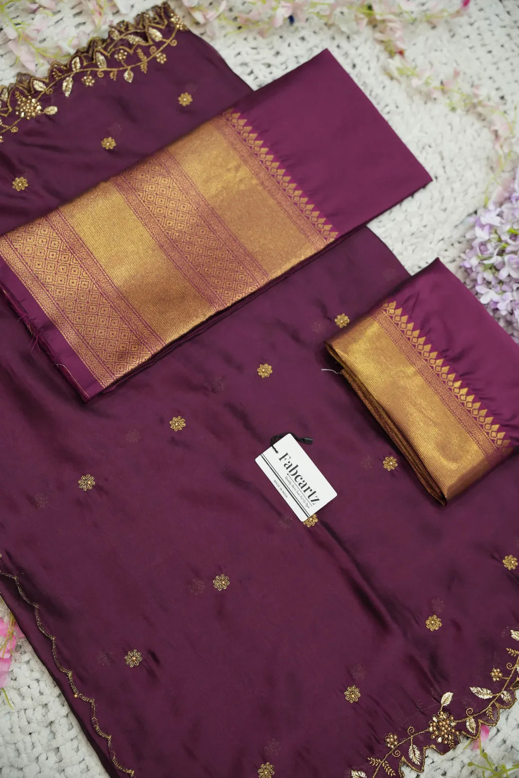 South Indian Festival Traditional Half Saree (NarayanRango)