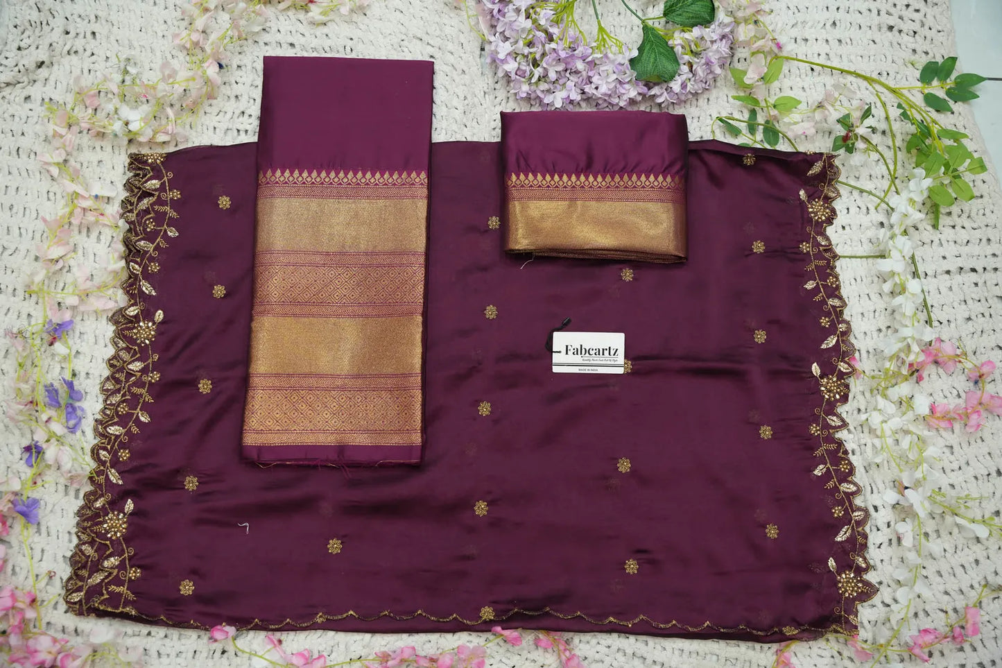South Indian Festival Traditional Half Saree (NarayanRango)
