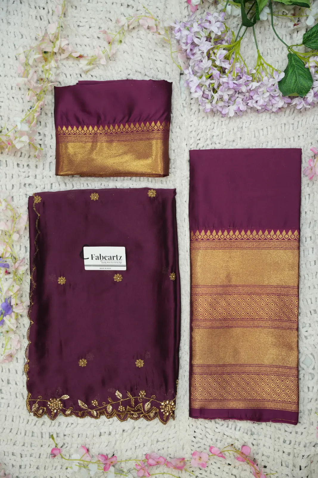 South Indian Festival Traditional Half Saree (NarayanRango)