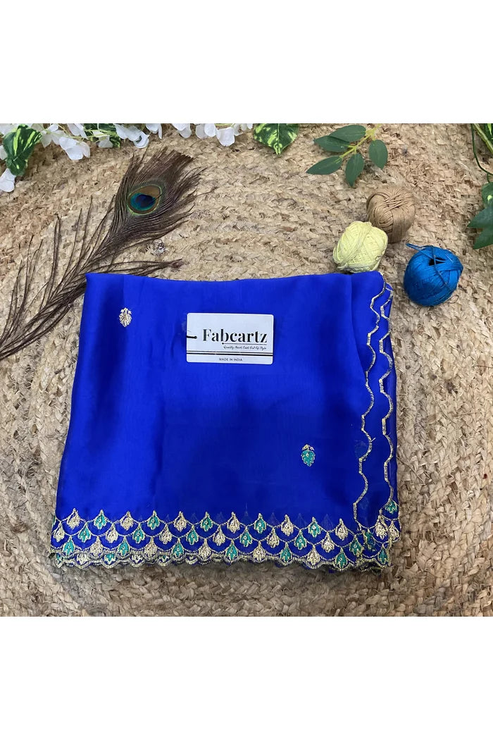 Beautiful Embroidery work Rangoli Dupatta for women | Only Dupatta Pranavi Dup