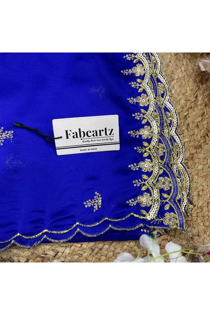 Beautiful Embroidery Work Rangoli Dupatta for women | Only Dupatta Veona Dup GT