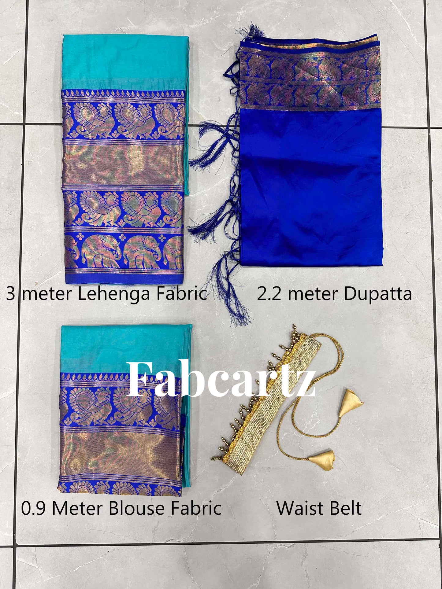 South Indian Festival Traditional Half Saree(Pochampalli)