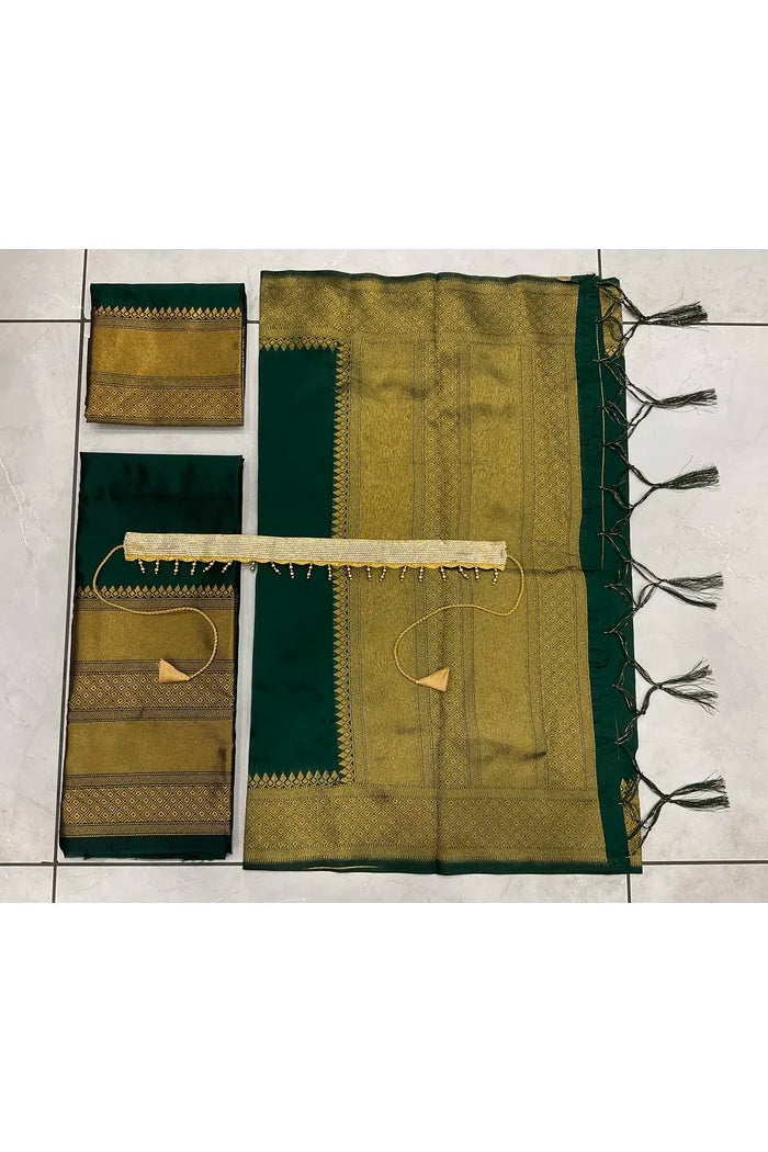 South Indian Festival Traditional Half Saree (NarayanPet)