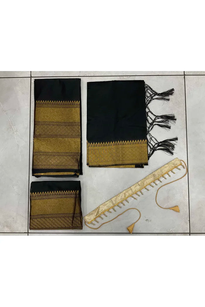 South Indian Festival Traditional Half Saree (NarayanPet)