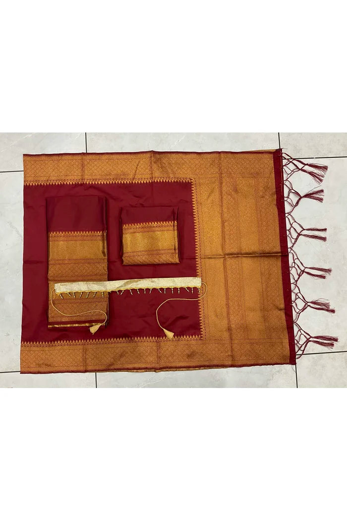 South Indian Festival Traditional Half Saree (NarayanPet)