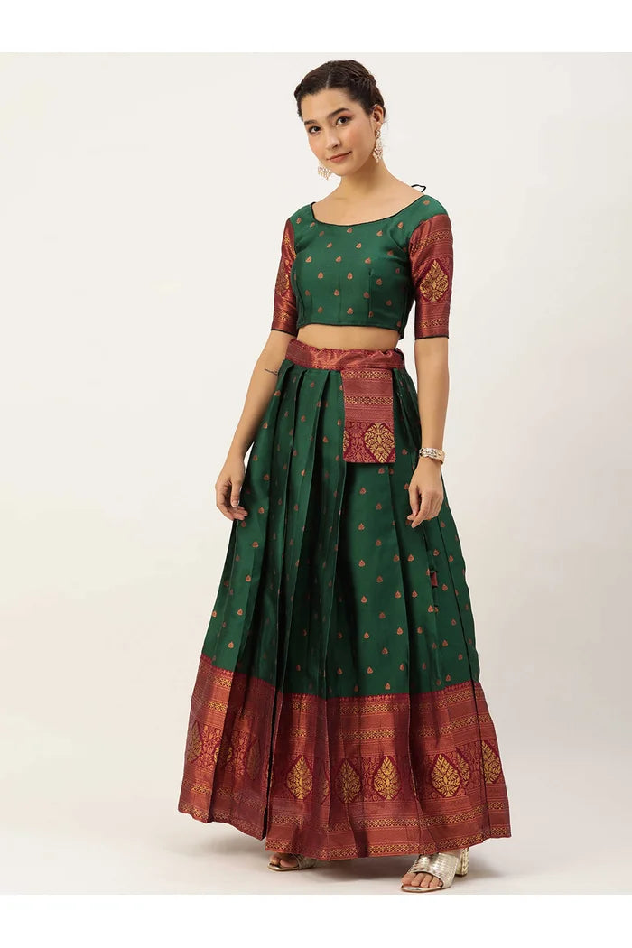 South Indian Festival Traditional Half Saree (Madhuri)