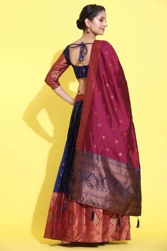 South Indian Festival Traditional Half Saree (Madhuri)