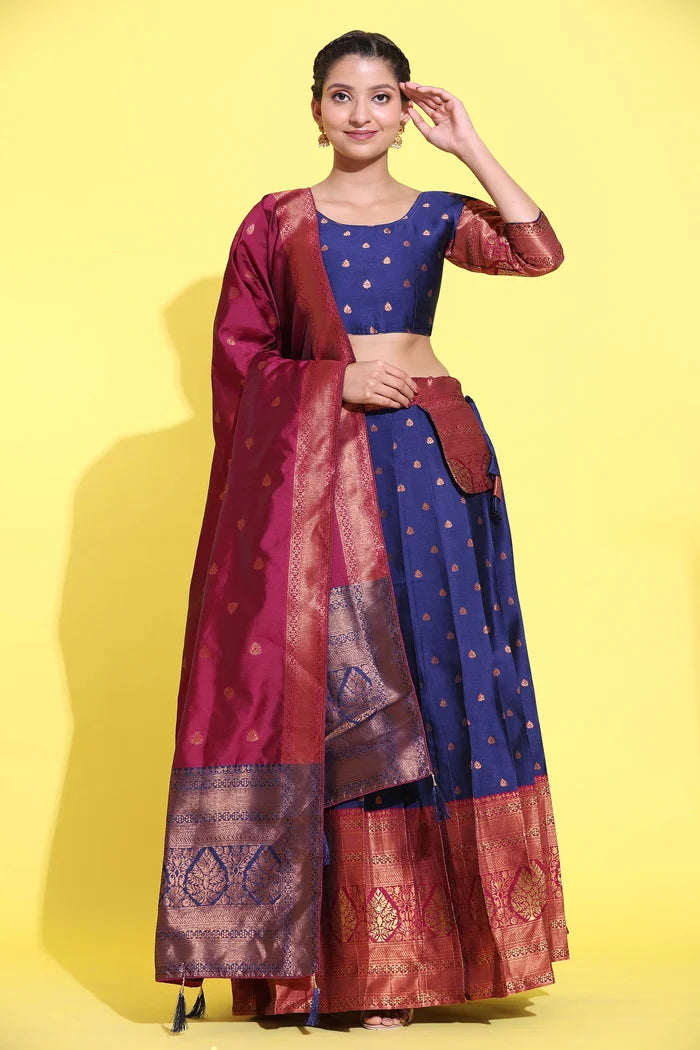 South Indian Festival Traditional Half Saree (Madhuri)