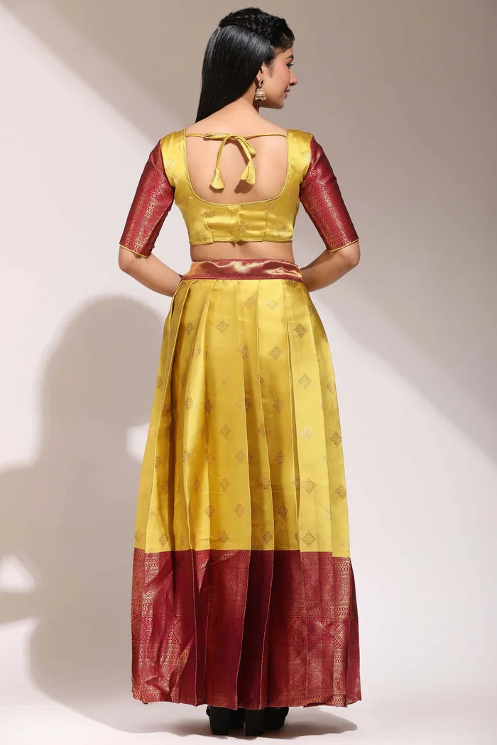 South Indian Festival Traditional Half Saree (VedPattu)