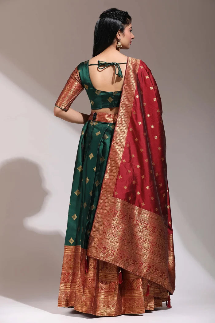 South Indian Festival Traditional Half Saree (VedPattu)