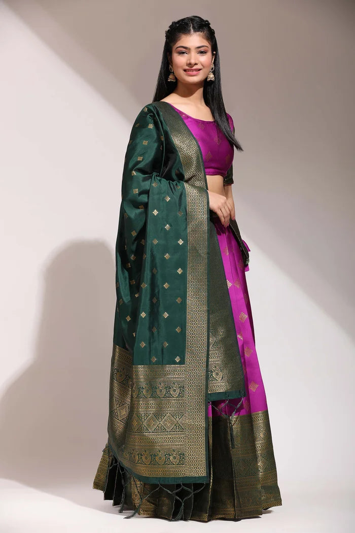 South Indian Festival Traditional Half Saree (VedPattu)