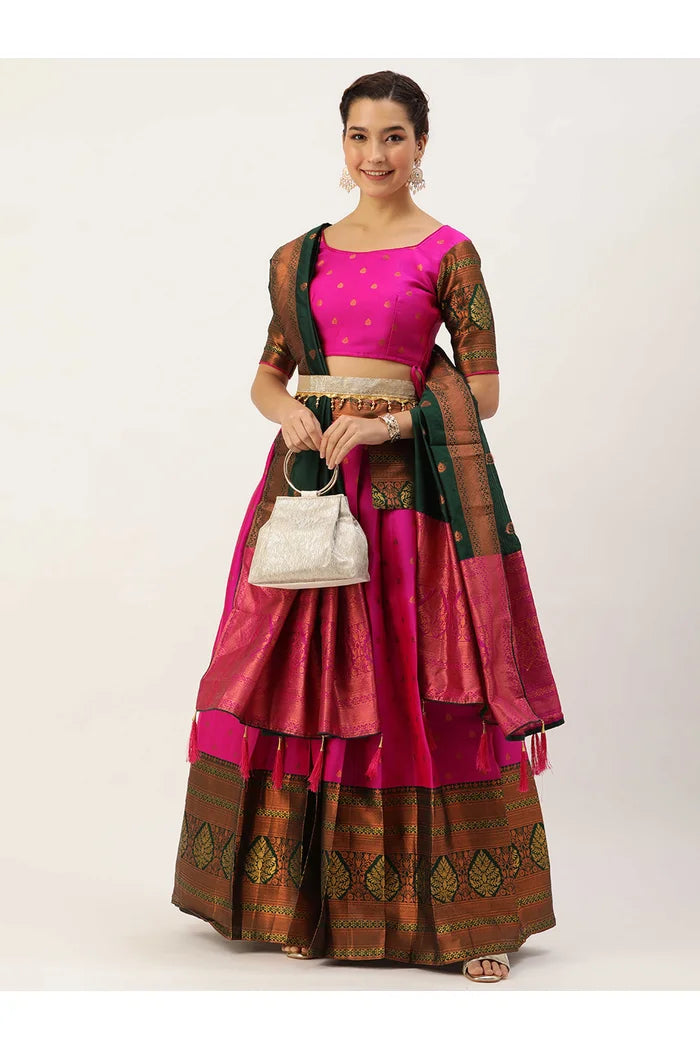 South Indian Festival Traditional Half Saree (Madhuri)