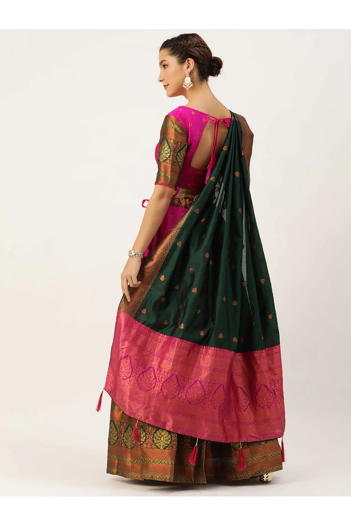 South Indian Festival Traditional Half Saree (Madhuri)