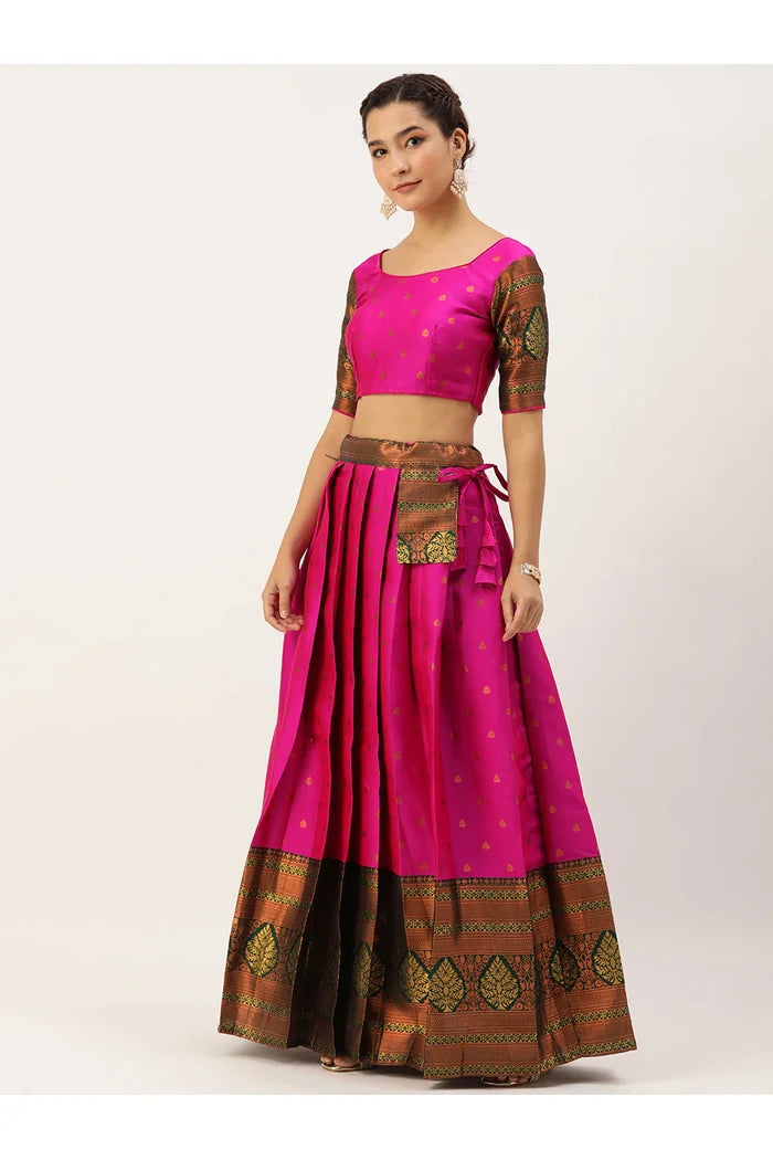 South Indian Festival Traditional Half Saree (Madhuri)