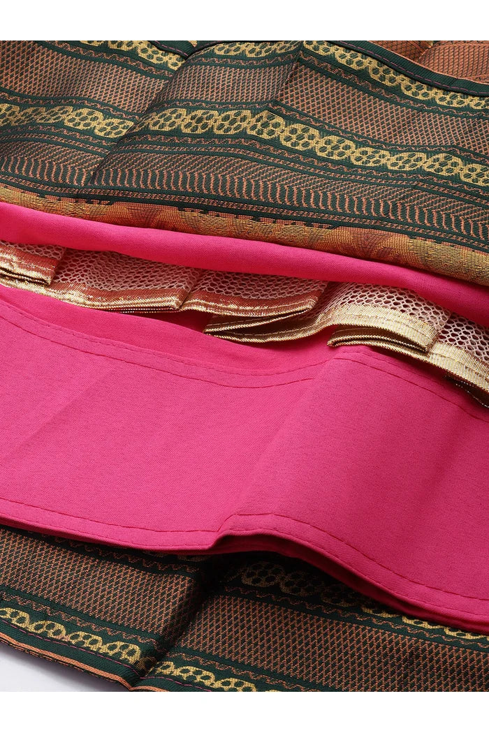South Indian Festival Traditional Half Saree (Madhuri)