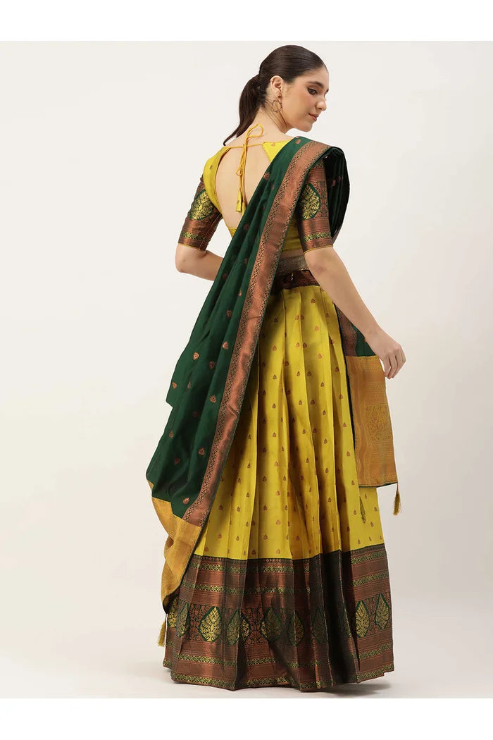 South Indian Festival Traditional Half Saree (Madhuri)