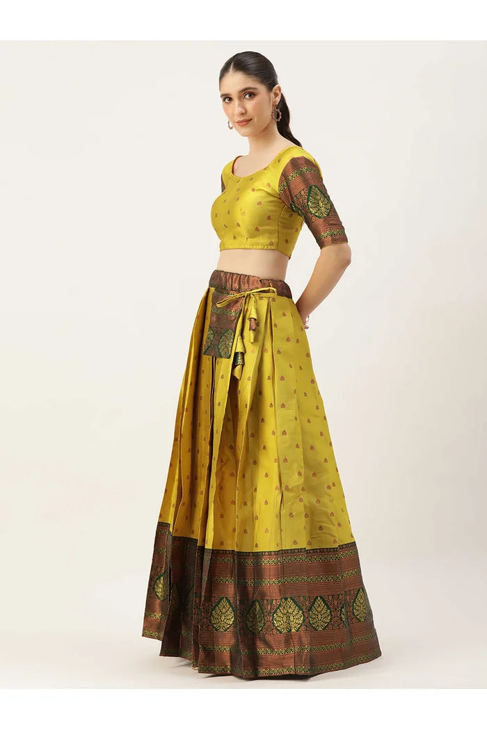 South Indian Festival Traditional Half Saree (Madhuri)
