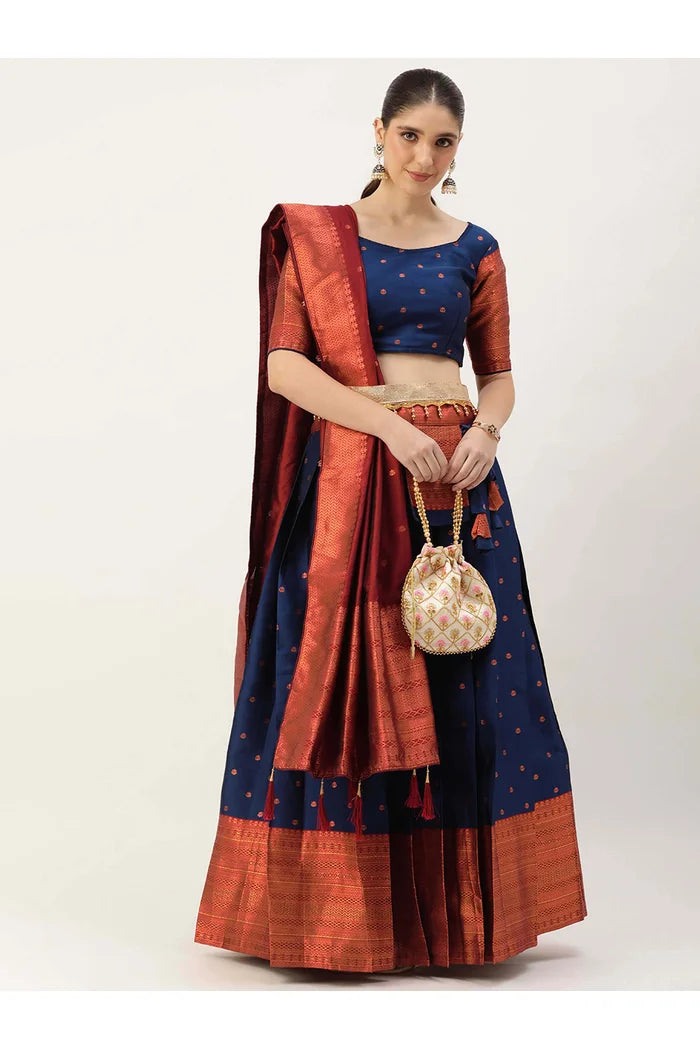South Indian Festival Traditional Half Saree (Langhar)